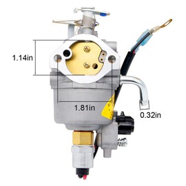4KYFA26100K Carburetor for Onan Cummins A041D736 A042P619 Microquiet 4000-Watt 4KYFA26100 4KYFA26100P 146-0803 146-0785 C7088 C Generators John Deere Gator HPX 4X4 RV Onon 4000 KY Series Carburetor