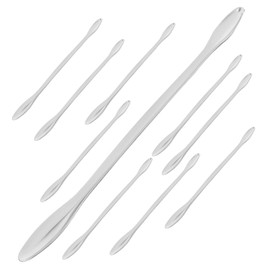 CHILDWEET 10pcs Measuring Spoons Double Headed Experiment Spoons for Laboratory Use Scoop for Chemical Sampling and Precision Measurements