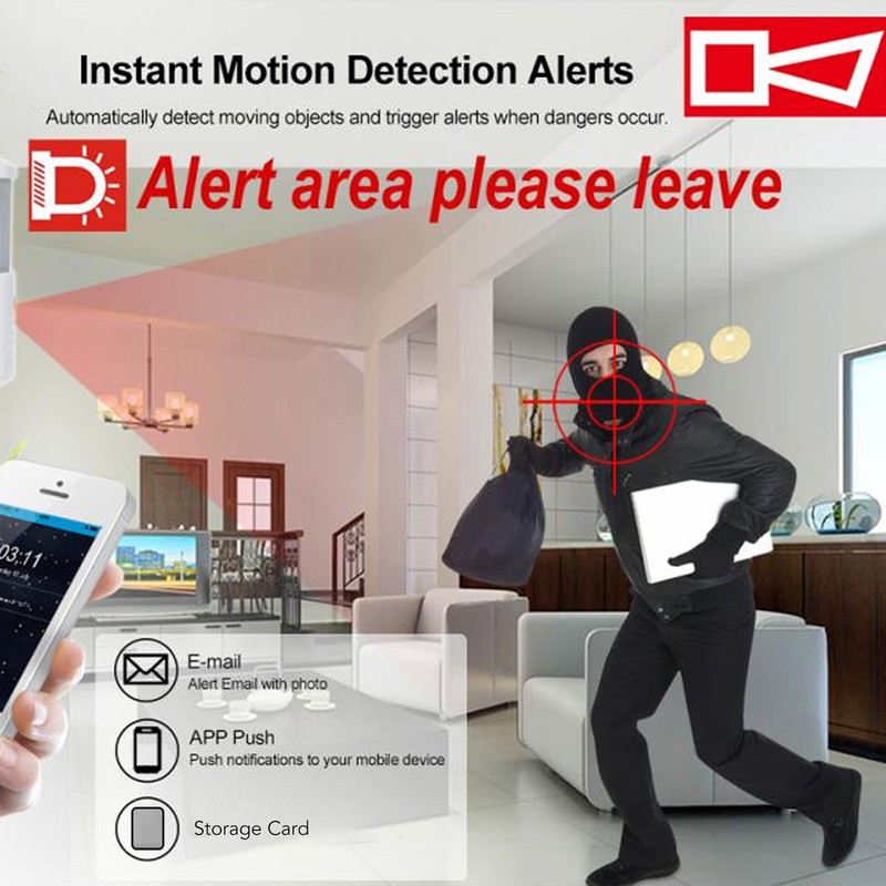 WiFi Security Camera 1080P Small Modified Wired Coaxial 5MP Infrared