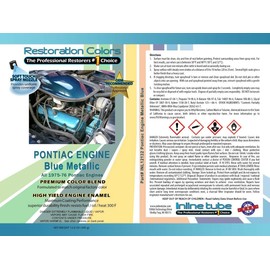 Inline Tube Compatible with 1969-76 Oldsmobile 1975-76 Pontiac V8 Engine Paint, 1pc