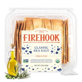 Firehook Cracker Baked Sea Salt, 8 Oz