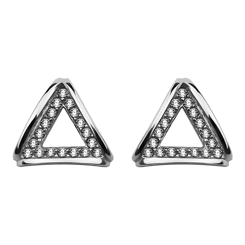 SOFIA MILANI - Women's Earrings 925 Silver - with Zirconia