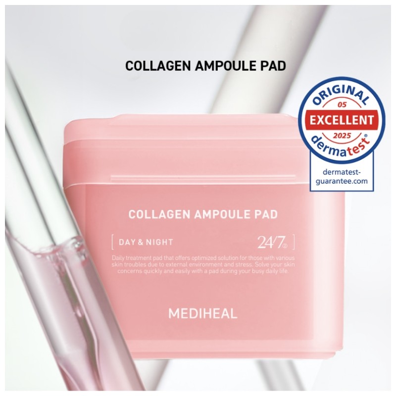 MEDIHEAL Square Toner Pads 200ea, Type:Watermide Moisture Pad