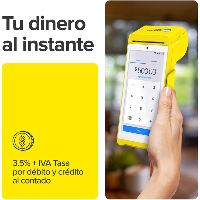 MERCADO PAGO POINT Smart 2, Terminal para Tarjetas con Internet