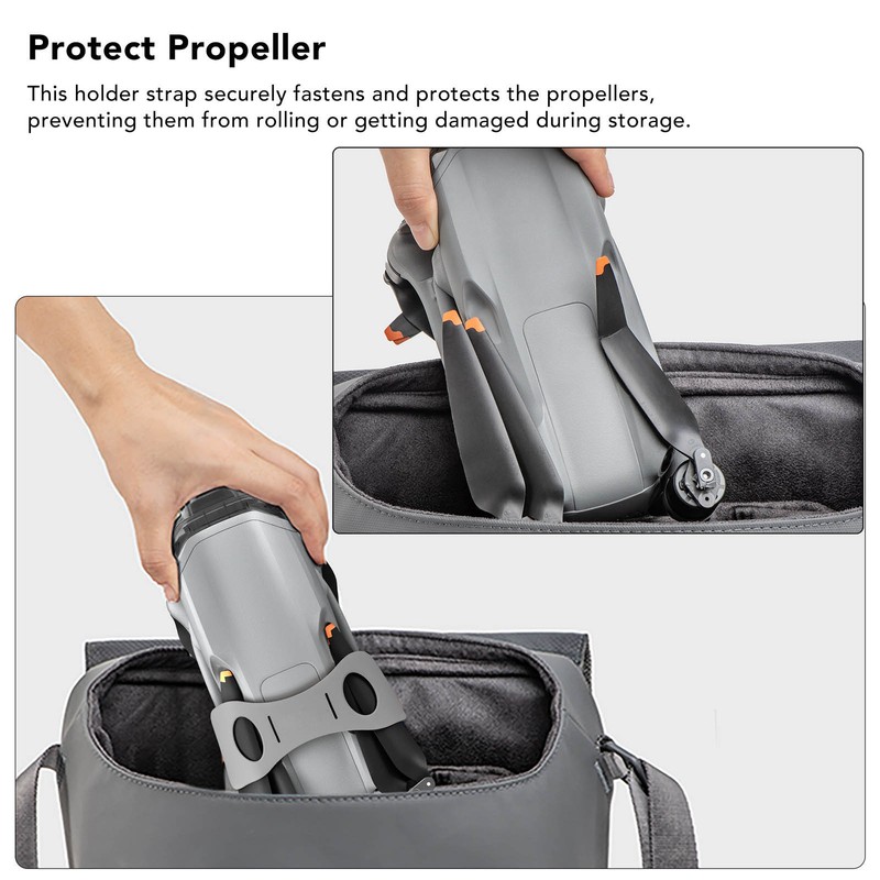 Drone Propeller Holder Strap Buckle Mounting High Toughness Portable Propellers