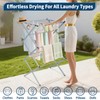 Whitmor Foldable Clothes Drying Rack: 3 Tier Laundry Drying Rack,