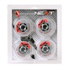 Kryptonics Unisex Adult 72608 Next Race Inline Wheels (Replacement Rollers)