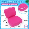 Yerliker Foldable Hot Tub Booster Seat, Inflatable Adjustable 2 Heights