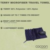 Cocoon Terry Towel Light Microfibre Towel, s