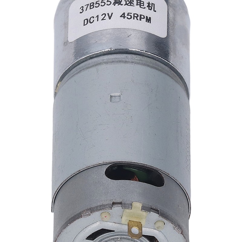 DC Geared Motor 45RPM Brass Coil Reversible Self Locking Wear