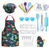 Anpro Children's Cooking Baking Set Role-Plays for Kid Aged +6,