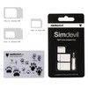 MediaDevil Simdevil 5-in-1 SIM Card Adapter Kit (Nano/Micro/Standard)