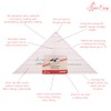 Sew Easy 90° Triangle Template – Quilting & Patchwork Rule