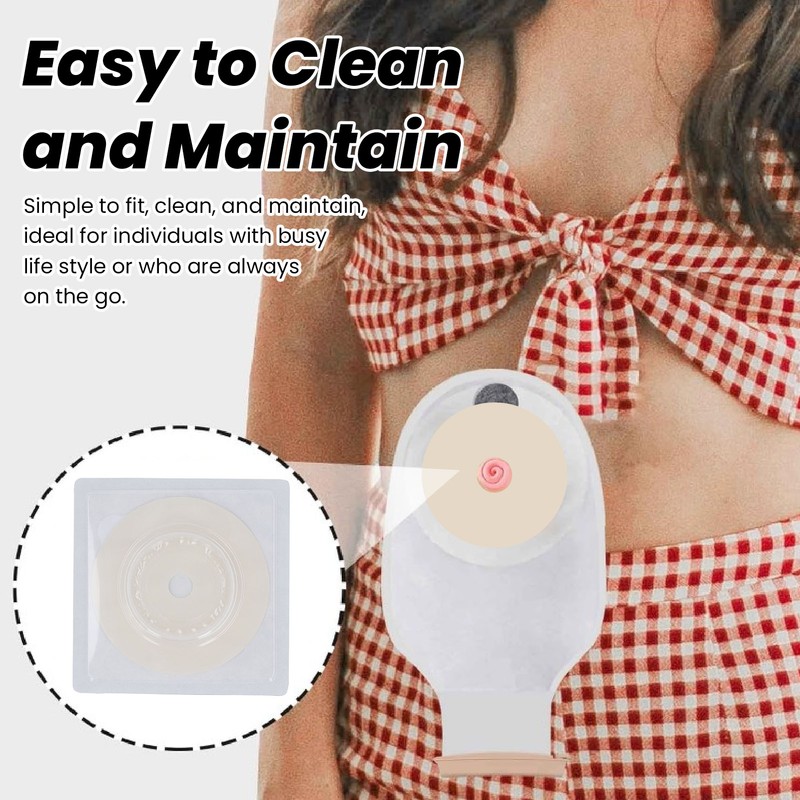 5Pcs Ostomy Barrier Ring Leakage Proof Versatile Ostomy Barrier Extender