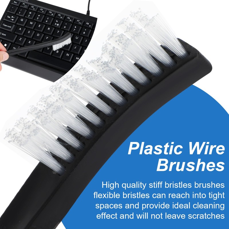 TIESOME 10Pcs Double-Ended Cleaning Brushes Set, Small Detailing Crevice Brushes