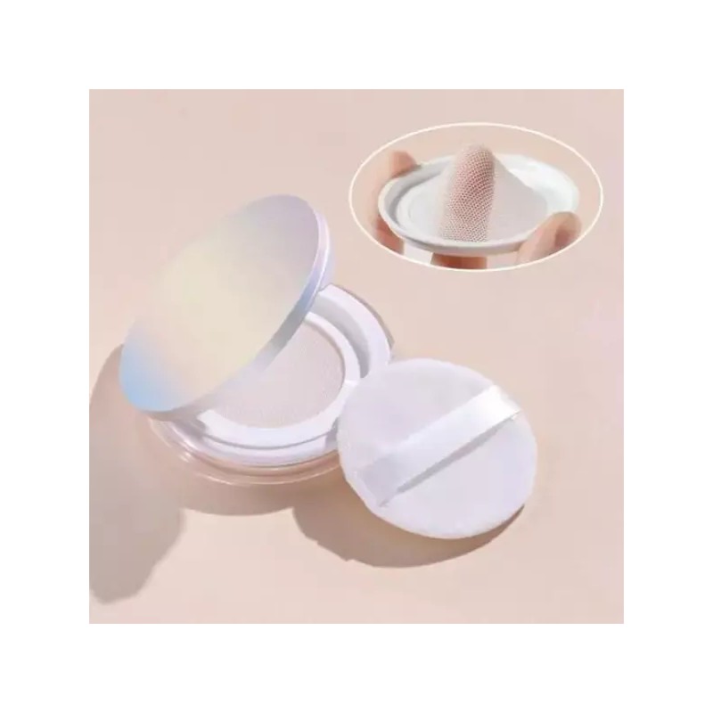 Gitabeuraendeu 쿠션공병 (보리별) 메쉬 케이스 용기 슬림 휴대용 Cushion Bottle