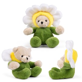 LITTLE Living Nature Fiore da Gioco – Peluche Margherita | Giocattolo Morbido Regalo per Bambini