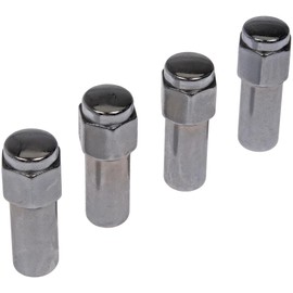 Dorman 711-302 Wheel Nut Chrome Crager Sat Mag M12-1.50 Compatible with Select Models, 4 Pack