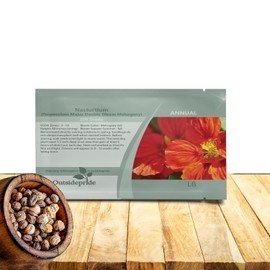 Outsidepride Double Gleam Mahogany Nasturtium Seeds - 200 Pcs Annual, Easy to Grow & Versatile, Flower Seeds for Planting Vibrant Blooms, Ideal for Gardens, Borders, and Pollinator Gardens