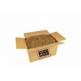 Longleaf Pine Straw Loose in Box for Landscaping - Non-Colored - Covers Up to 90 Square Feet