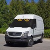 luolety luolety Frontscheibenabdeckung fr Mercedes Sprinter 2019C2024, 600D Verdunkelung, wasserdicht,