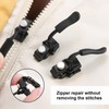 30‑Piece Universal Zipper Repair Kit with Small, Medium & Large