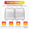 carmotion88 2PCS Car SunRoof Window Sunshade Trim SunVisor Kit For