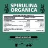 Spirulina Orgánica 100 Natural Espirulina Tecnología Cápsulas Veganas Capsulas Vitaminas