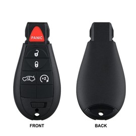 Key Fob Replacements for Chrysler 300, Dodge Challenger Charger Durango Magnum Jeep Grand Cherokee, Keyless Entry Remote FCC ID M3N5WY783X, IYZ-C01C, Pack of 2