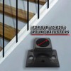 Decorex Hardware Aluminum Screw Down Swivel Shoe - DIY-Friendly Metal
