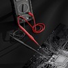 Cleqee 0.7mm Test Probe Pin Insulated Piercing Needle Test Probe