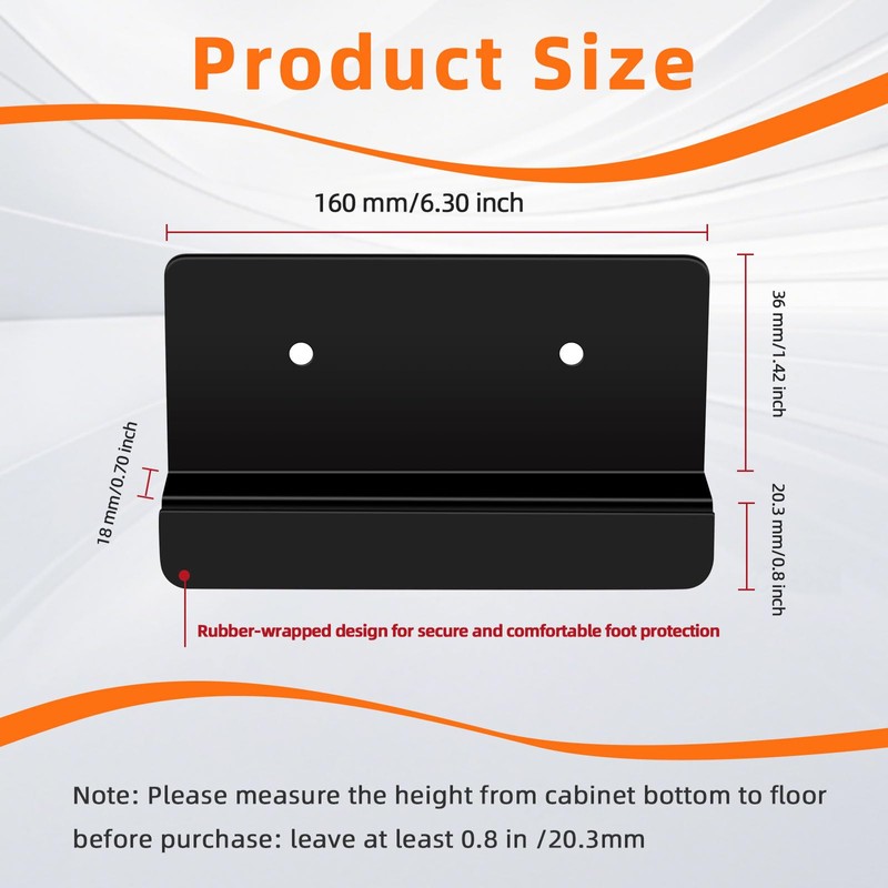 Foot Pull for Trash Cabinet Drawer – Touchless Hands-Free Foot