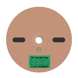 XHF 55 FT 1/2" Heat Shrink Tubing Roll 2:1,Electrical Industrial Shrink Tube for Wire Insulation,UL Listed and RoHS Compliant Black