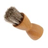 Application Brush With Light Horsehair