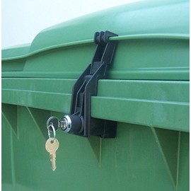 Waste Container Closure, 1100 Litres for Otto, Flat Lid, GS