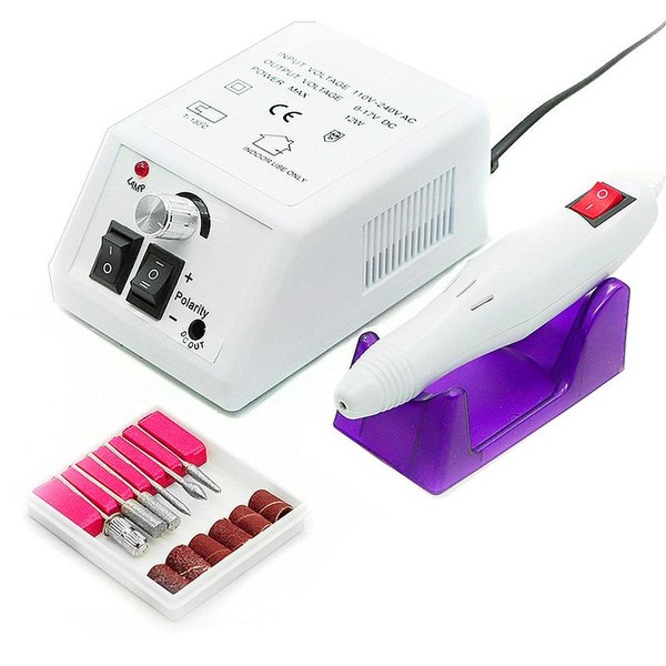 20000RPM Nail Set Drill Machine Electric Manicure Milling Cutter Kit