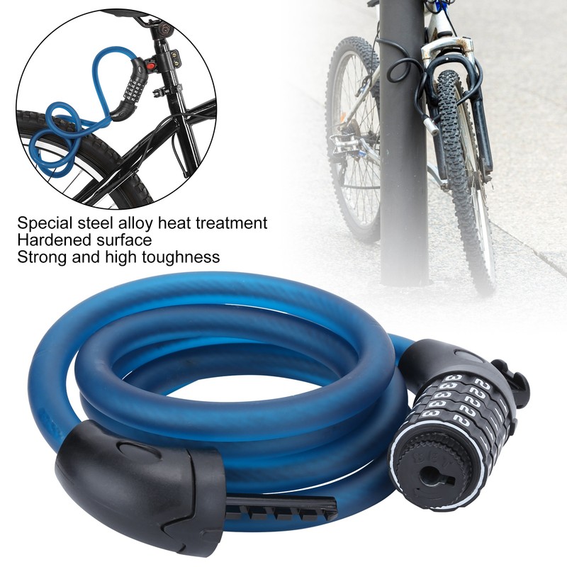 Mountain Bike Bicycle Disc Brake Lock Electric Scooter Motorcycle Coded
