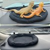 Bearded Dragon Bed, Black Reptile Sleeping Hammock Cushion Lizard Couch