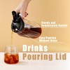 Mason Jar Pour Spout Lid for Wide Mouth Mason Jars,