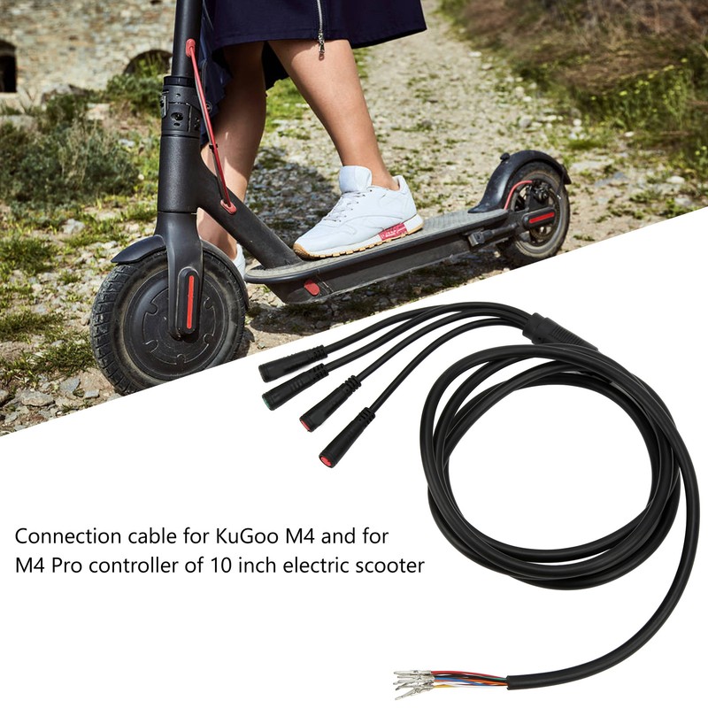 Electric Scooter Power Cable 48V 20A Display Screen Connection Line