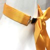 Bourree Ribbon Tie, Plain Necktie, Adjustable Neck Size, Unisex, Unisex,