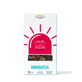 DAVIDsTEA Cold 911 Herbal Tea, caffeine-free, 15 tea bags