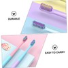 ORFOFE 8PCS Soft Bristle Adult Toothbrushes for Travel and Home