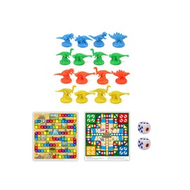shenhailan Magnetic Board Game Educational Toys for Beginner Boys Girls Kids Adults Gifts(Dinosaur Flying Chess, 6611)