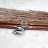 Nagina International's Premium Chromed Deluxe Walking Stick: 36-Inch Rosewood Cane