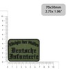 Army Tactical Morale Patch "Queen of Weapons - German Infantry"