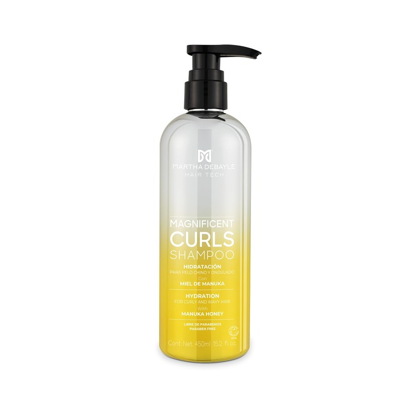MARTHA DEBAYLE Shampoo MAGNIFICENT CURLS. Boost de hidratación para pelo