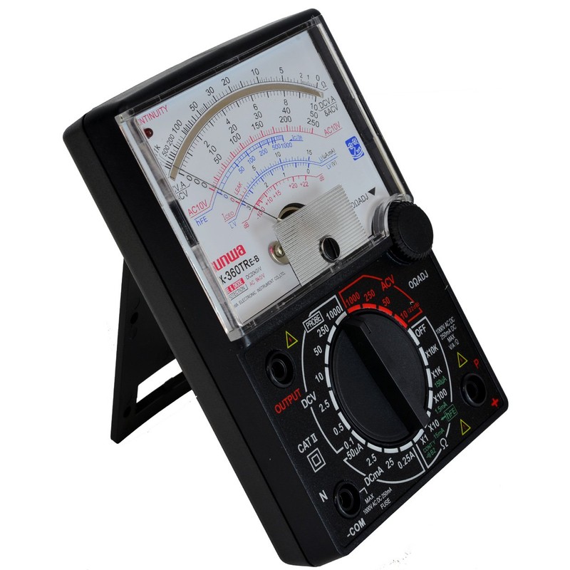 Tekpower 8-Function 19-Range Analog Multimeter, YX360-TRE-B by Tekpower