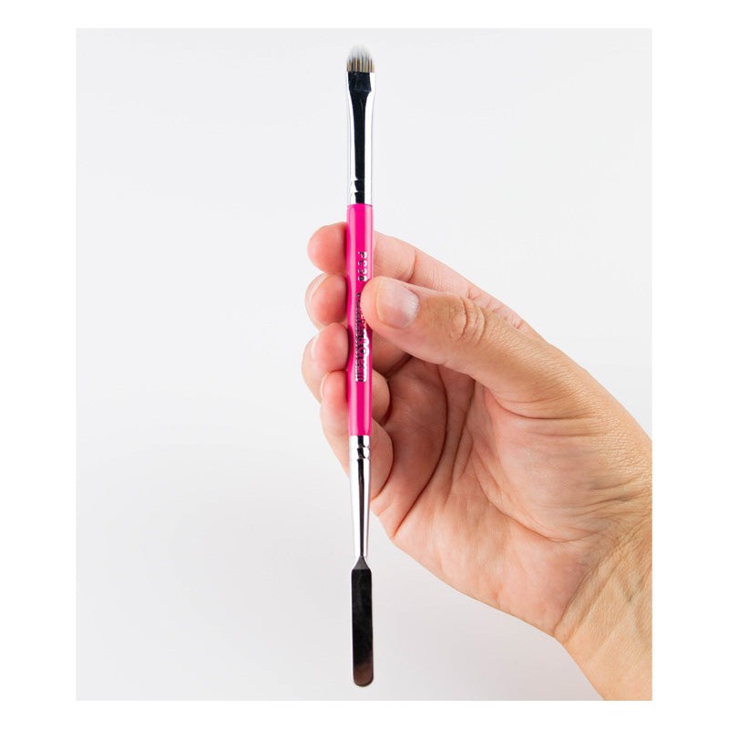 PEACHES AND CREAM PC38 SMALL FLAT CONCEALER SPATULA BRUSH, PEACHES