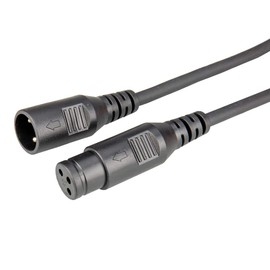 DMX Cable 3 m 3 Pin XLR Cable 3 m XLR Cable Set 3-Pin DMX Signal Connection Cable Dmx Light Cable, DMX Light Control Cable Cannon for DMX Controller Moving Head Stage Headlight